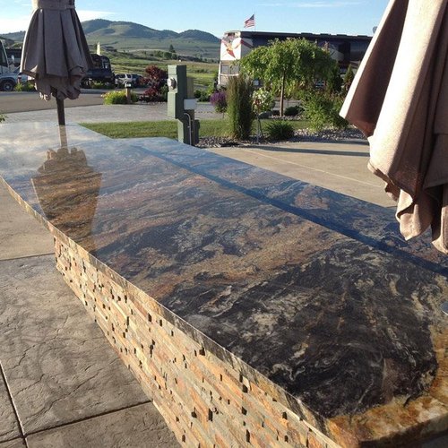 Home Floor Covering and Polson Stone and Tile - Installation Gallery