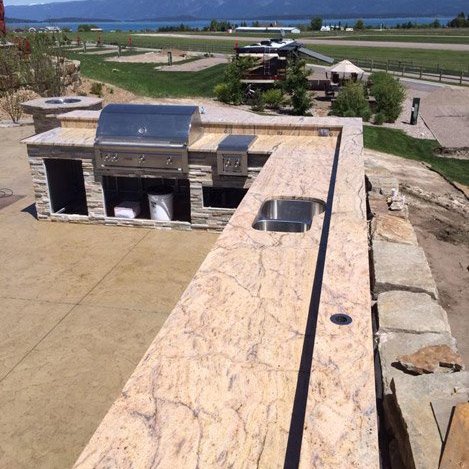 Home Floor Covering and Polson Stone and Tile - Installation Gallery