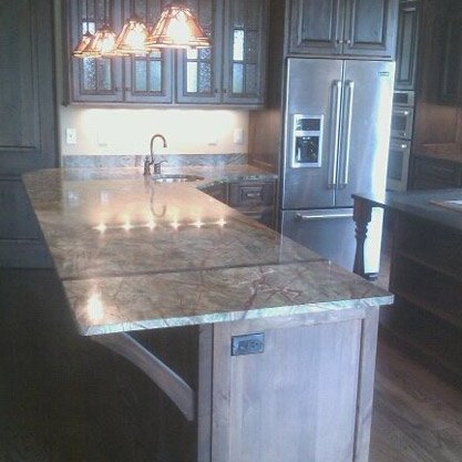 Home Floor Covering and Polson Stone and Tile - Installation Gallery