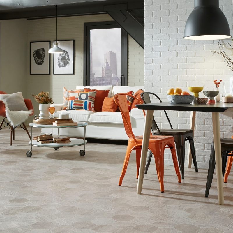 Layers of laminate from Home Floor Covering and Polson Stone and Tile in Polson